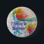 I Believe In Unicorns Rainbow Cute Girls Sticker<br><div class="desc">I Believe In Unicorns Rainbow Cute Girls Sticker. For all those young at heart a lovely unicorn sticker,  using one of my original watercolors. Add a little magic to your life!</div>