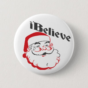 I Believe Santa Buttons