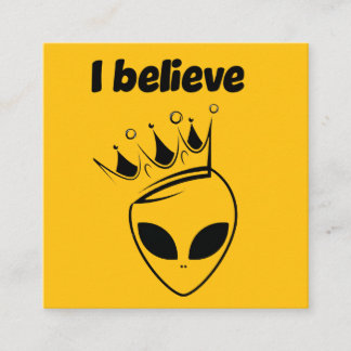 I believe square business card