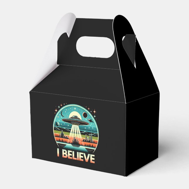 I believe - UFO Favor Box (Front Side)