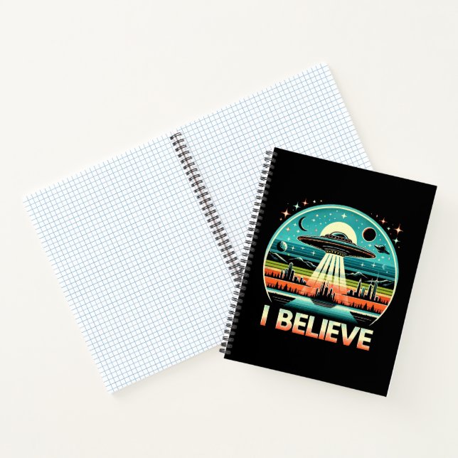 I believe - UFO Notebook (Inside)