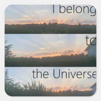 I belong to the Universe - Sticker 