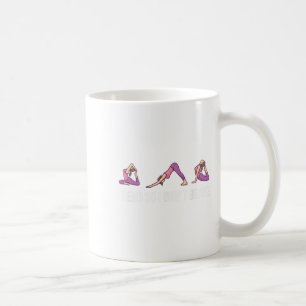 I Bend So I Don't Brake Funny Yoga Saying For Wome Coffee Mug