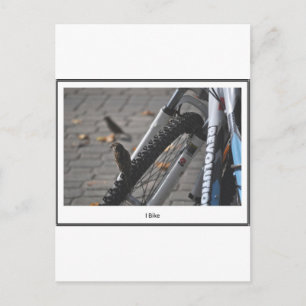 I Bike Postcard