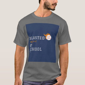 I blasted 100 days of school 2022 T-Shirt