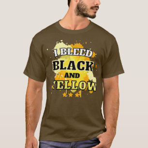 I bleed black and yellow pittsburgh football1 T-Shirt
