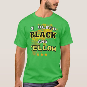 I bleed black and yellow pittsburgh football2 T-Shirt