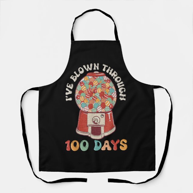 I Blown Through 100 Days Apron (Front)