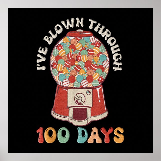 I Blown Through 100 Days Poster (Front)