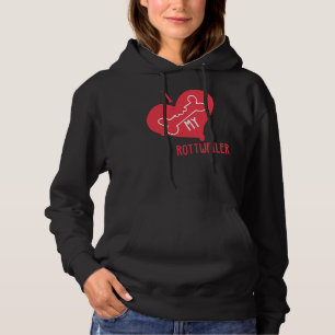 I Bone My Rottweiler  For Rottweiler Lovers Hoodie