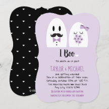 I Boo Halloween Mariages Invitations