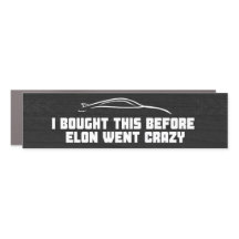 I bought this before ELON went crazy 