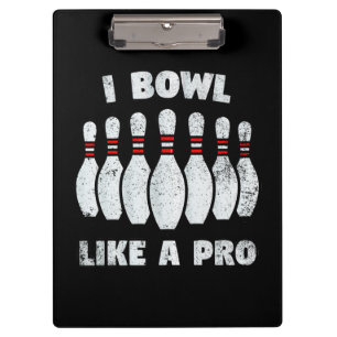 I bowl like a pro clipboard