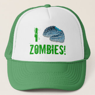 I Brain Zombies! Trucker Hat