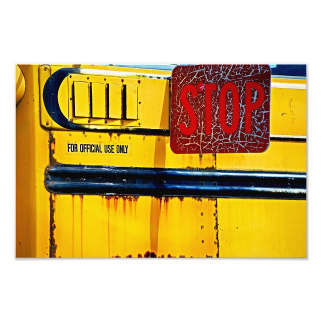 I Brake For Colour. Photo Print (Front)