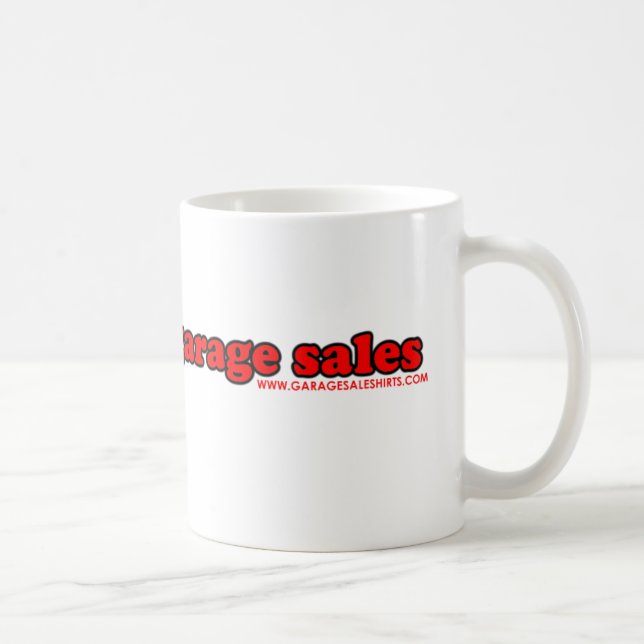 I Brake For Garage Sales T Coffee Mug (Right)