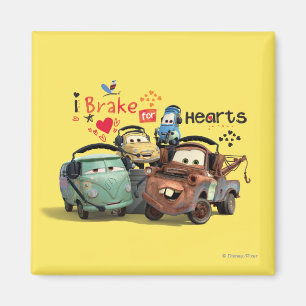 I Brake for Hearts Magnet