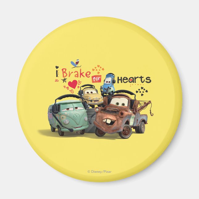 I Brake for Hearts Magnet (Front)