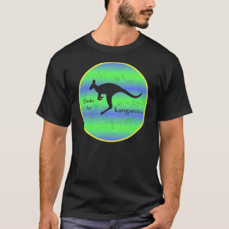 I Brake for Kangaroos men's t-shirt