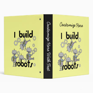 I Build Robots Binder