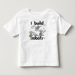 I Build Robots Toddler T-shirt