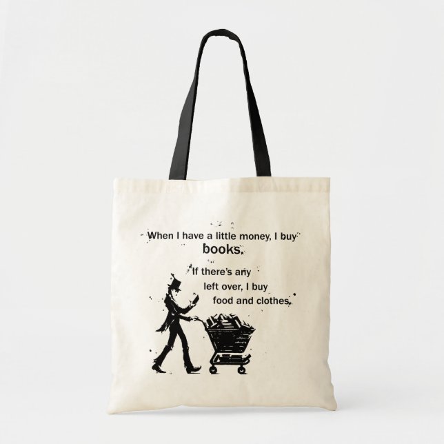 I Buy Books Tote Bag (Front)