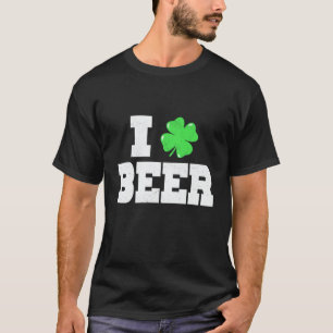 I C Beer St Patricks Day Irish Pats Sarcastic T-Shirt