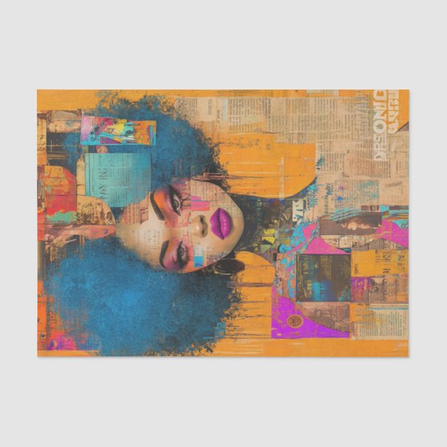 I C U Collection1 Tissue Paper (Front)