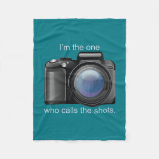 I Call the Shots Fleece Blanket