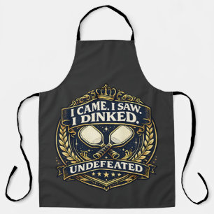 I Came I Saw I Dinked – Vintage Pickleball Apron