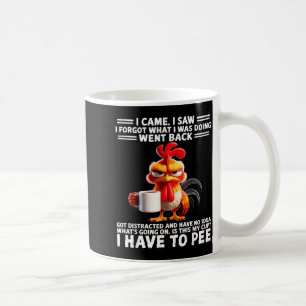 I Came I Saw I Forgot What I Was Doing Went Back G Coffee Mug
