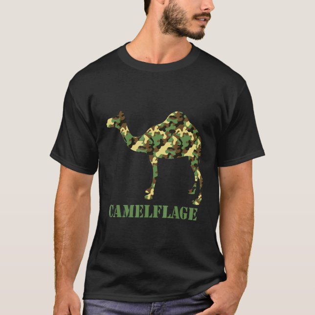 I Camel Camouflaged Camo Pants Hump Day T-Shirt (Front)