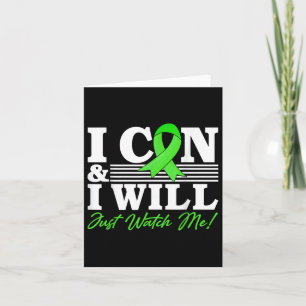 I Can &amp; I Will Beat Lymphoma Cancer Warrior Ju Card