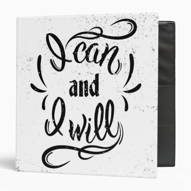 I Can And I Will Binder (Front/Inside)