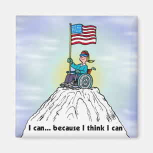 I can because I think I can Magnet
