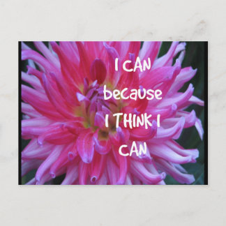I Can Because I Think I Can Postcard
