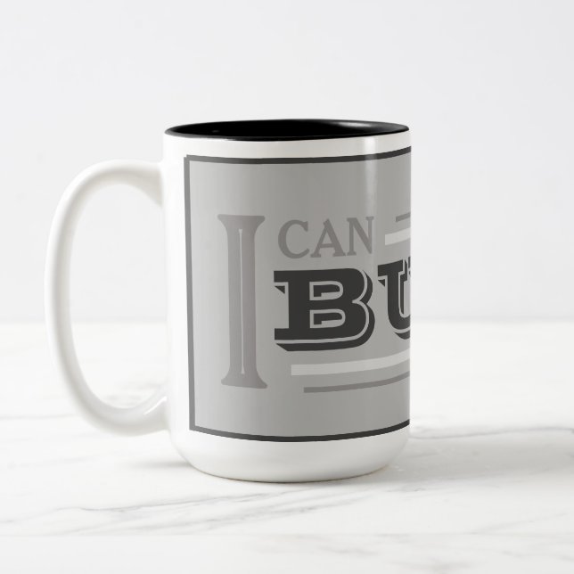 I Can Build It Coffee Mug (Grey) (Left)
