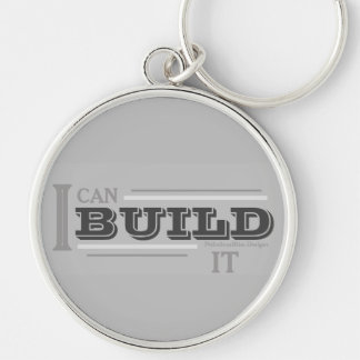 I Can Build It (Grey) Key Chain