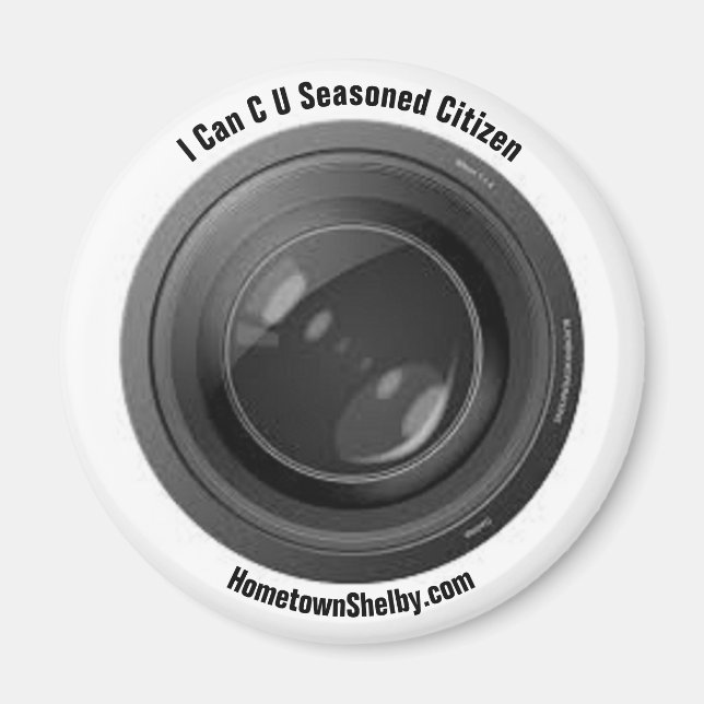 I Can C U Magnet (Front)
