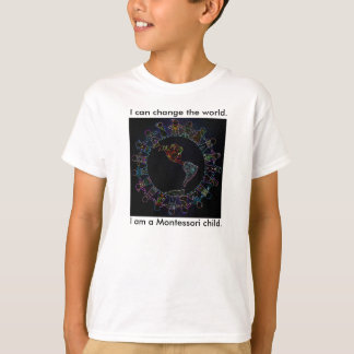 I can change the world! Children's Ringer Tee