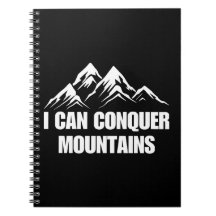 I Can Conquer Mountains Inspirational Quote