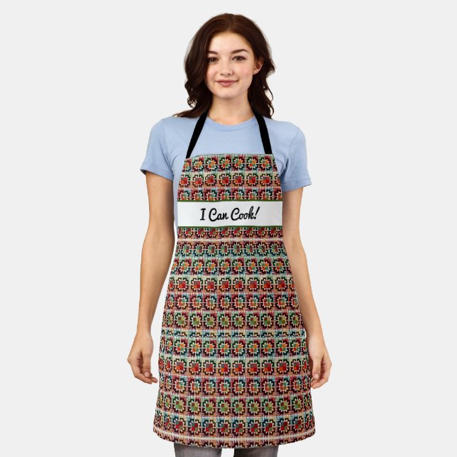I Can Cook Palestinian Tateez Funny  Apron (Worn)