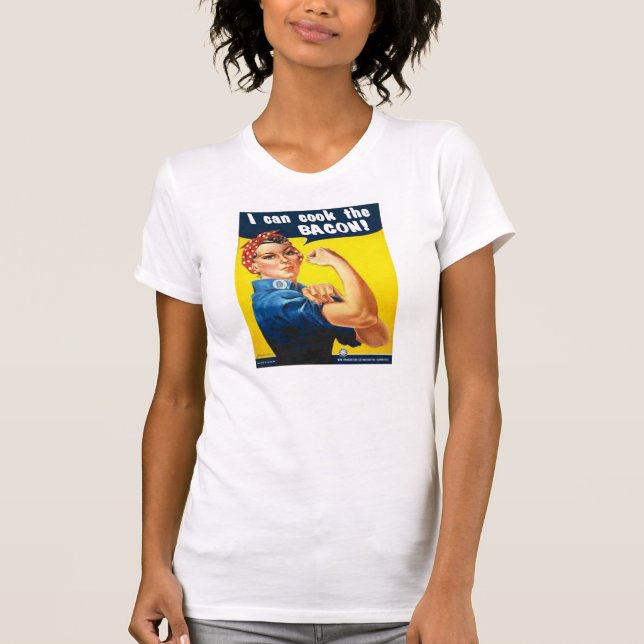 I can cook the Bacon! T-Shirt (Front)