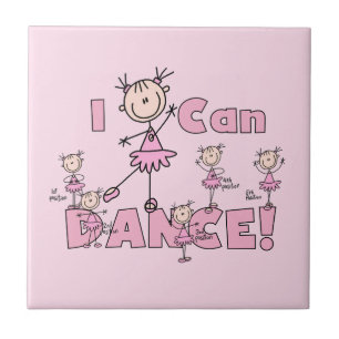 I Can Dance T-shirts and Gifts Tile