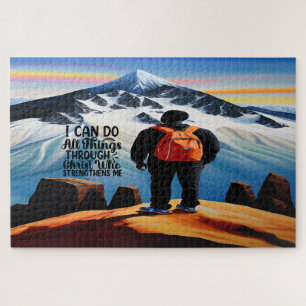 I Can Do All Things Christian Motivational Puzzle