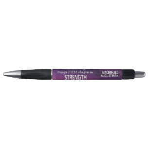 I CAN DO ALL THINGS Personalized Christian Pen