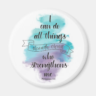 I can do all things through Christ  Magnet