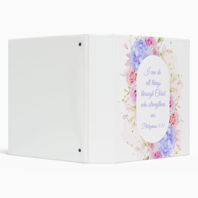 I Can Do All Things Through Christ – Philippians 4 Binder (Background)