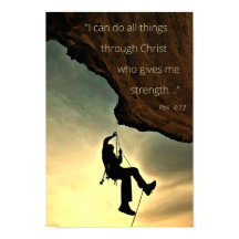 I Can Do All Things Through Christ Poster 11' x 14