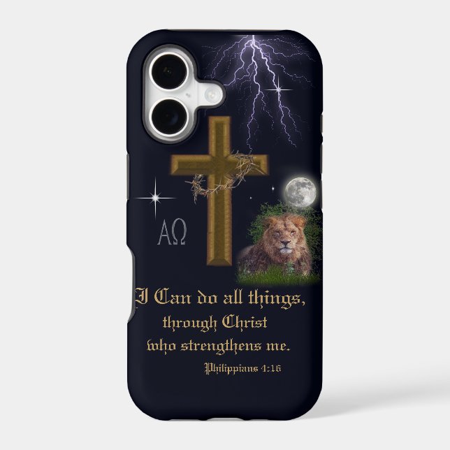 I can do all things through Christ scripture (Back)